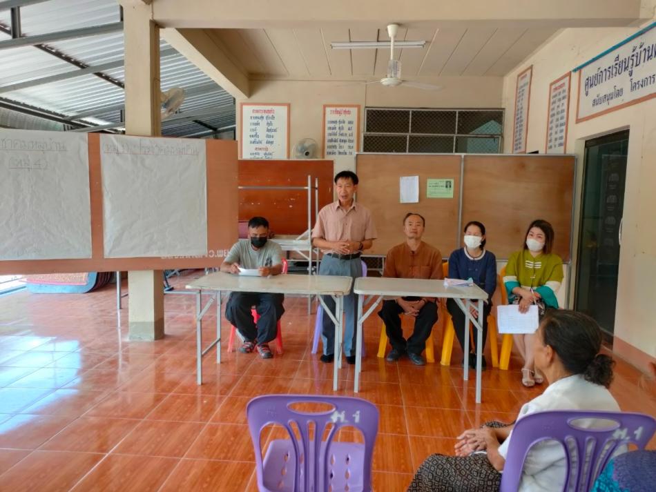 จัดเวทีประชาคมหมู่บ้านเพื่อรับฟังปัญหาและความต้องการของประชาชนเพื่อนำไปจัดทำแผนพัฒนาท้องถิ่น (พ.ศ. 2566-2570) เพิ่มเติมฯ ของเทศบาลตำบลศรีถ้อย ณ อาคารเอนกประสงค์หมู่ที่ 1 บ้านต้นแก