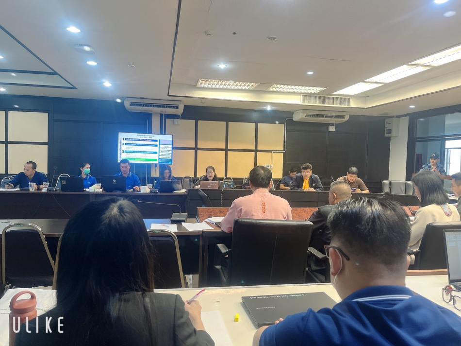 เข้าร่วมประชุมจัดทำแผนปฏิบัติการฟื้นฟูและพัฒนากว๊านพะเยา ๕ ปี (พ.ศ.๒๕๖๗ -พ.ศ.๒๕๗๑) ณ ห้องประชุมชั้น 5 ศาลากลางจังหวัด