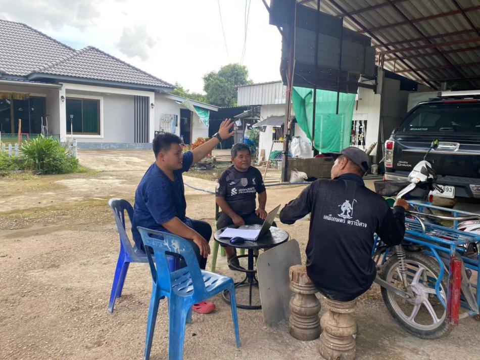 ลงพื้นที่สำรวจ เพื่อเตรียมความพร้อมในการจัดเก็บภาษี  ประจำปี พ.ศ 2567 