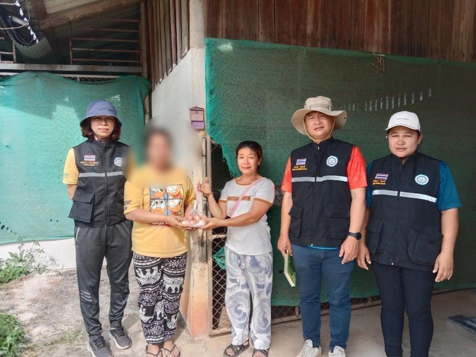 ลงพื้นที่เยี่ยมบ้านเด็กกลุ่มเปราะบาง ในพื้นที่หมู่ 5 , หมู่ที่ 8 และหมู่ที่ 4 