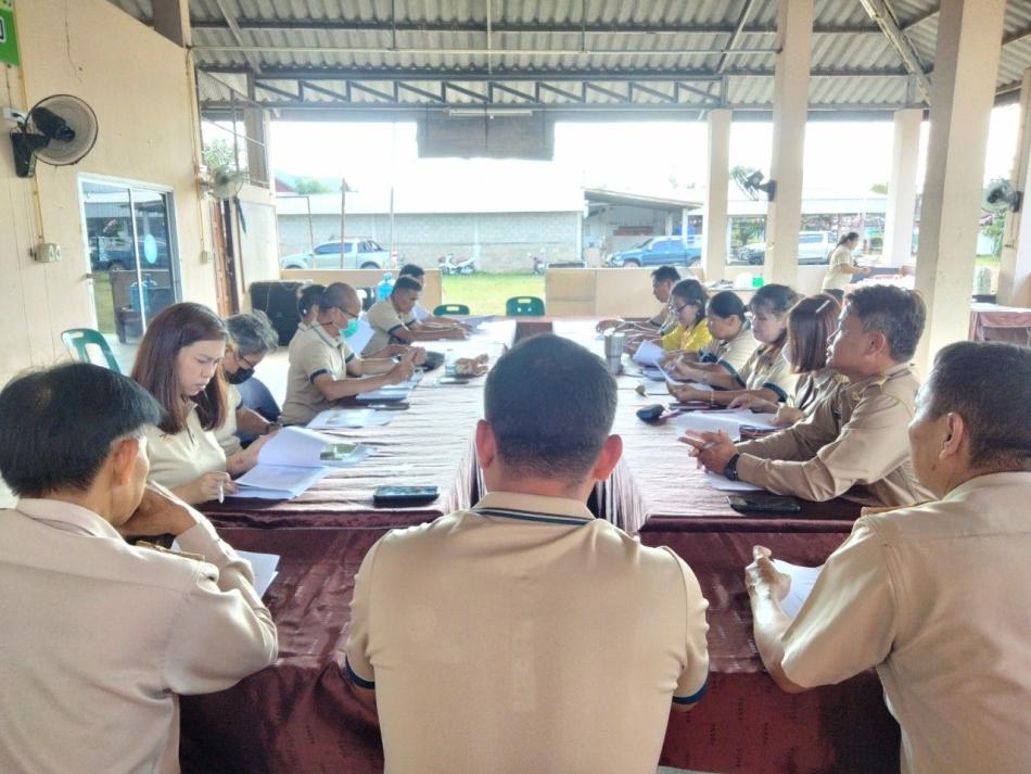 จัดประชุมคณะกรรมการกองทุนฯ ครั้งที่ 1/2567 ณ อาคาร ศพอส.ตำบลศรีถ้อย