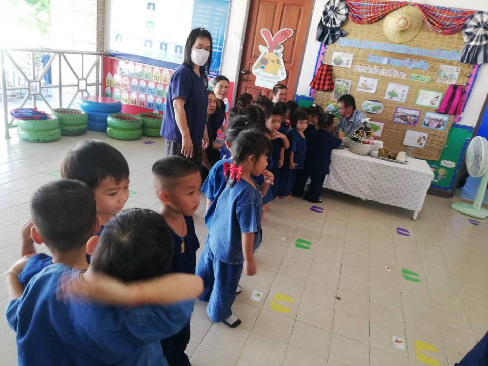 จัดกิจกรรมโครงการสืบสานวัฒนธรรมประเพณีท้องถ่ิน กิจกรรมบายศรีสู่ขวัญ เพื่อเป็นการส่งเสริมจารีตประเพณี วัฒนธรรมท้องถถิ่น ตลอดจนสร้างขวัญกำลังใจให้กับครู นักเรียน และบุคลากรทางการศึกษาของศูนย์พัฒนาเด็กเล็กเทศบาลตำบลศรีถ้อย