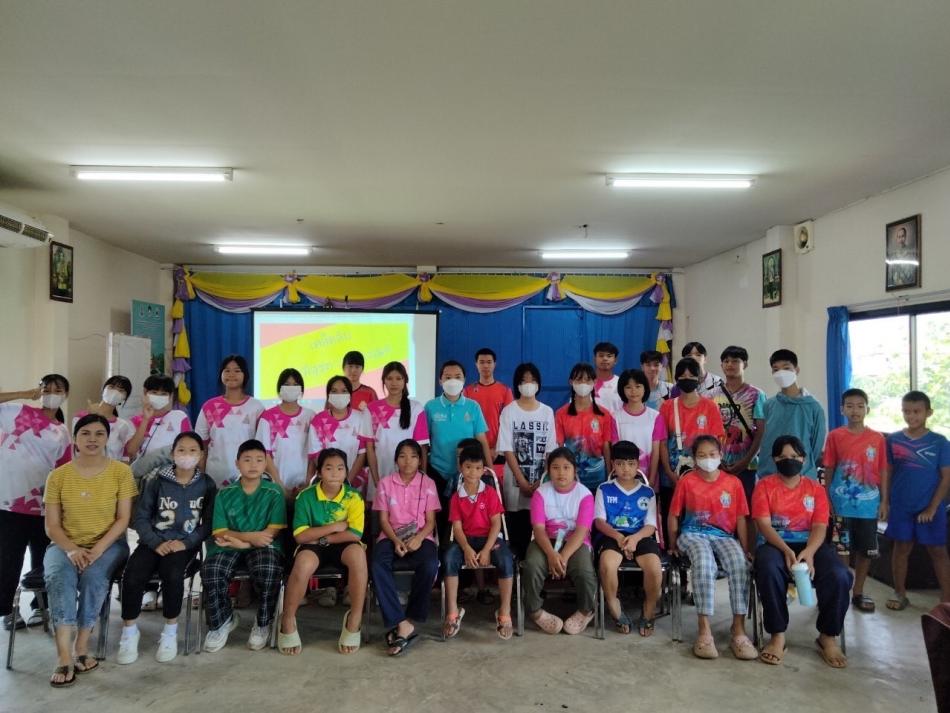 จัดกิจกรรมกรรมสุขภาวะทางเพศ ลดการตั้งครรภ์ในวัยรุ่น ณ ห้องประชุมเทศบาลตำบลศรีถ้อย โดยมีเด็กและเยาวชนเข้าร่วมกิจกรรม จำนวน 30 คน