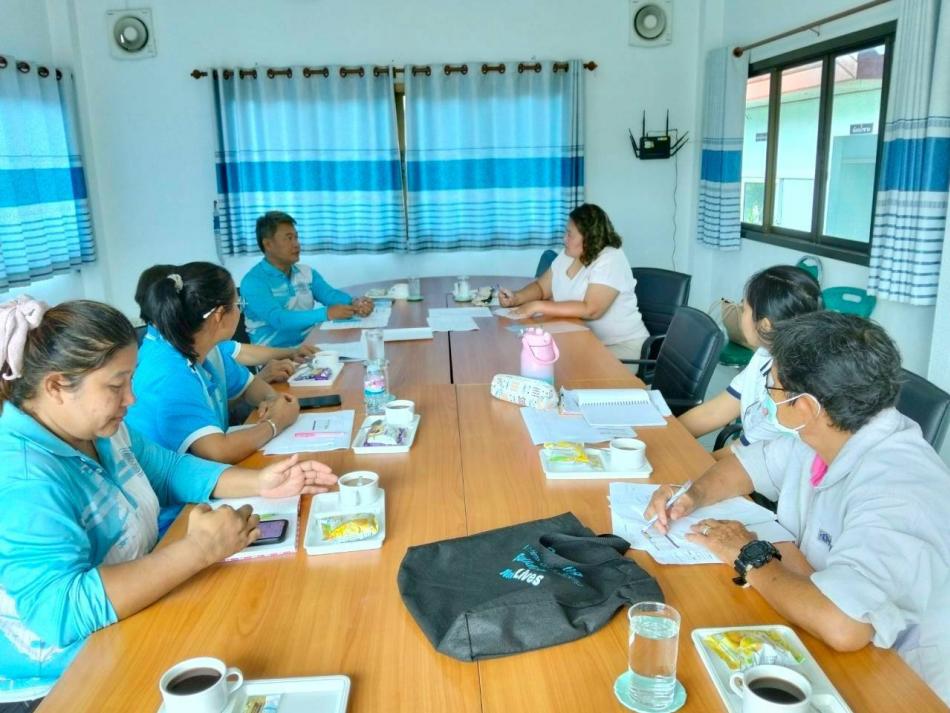 ให้ข้อมูลการทำงานด้านเด็กและเยาวชนในพื้นที่กับหน่วยงาน unicefเพื่อนำข้อมูลการทำงานด้านเด็กในชุมชนไปวิเคราะห์และปรับใช้ในการดำเนินต่อไป