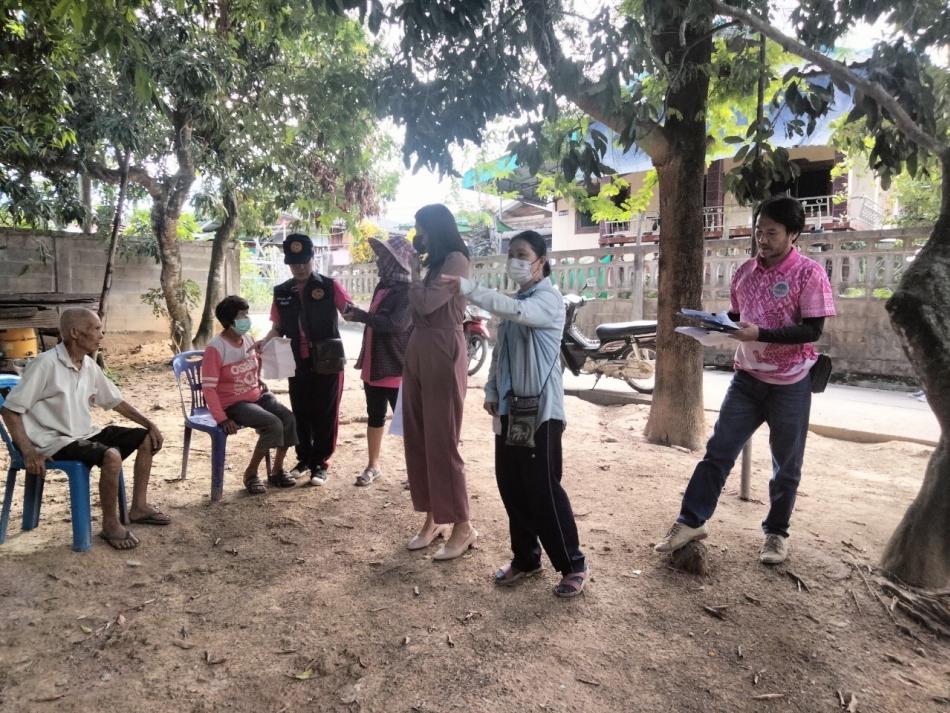 ลงพื้นที่เยี่ยมบ้าน เพื่อทำประมาณการซ่อมแซมบ้านผู้สูงอายุและผู้พิการ จำนวน 3 