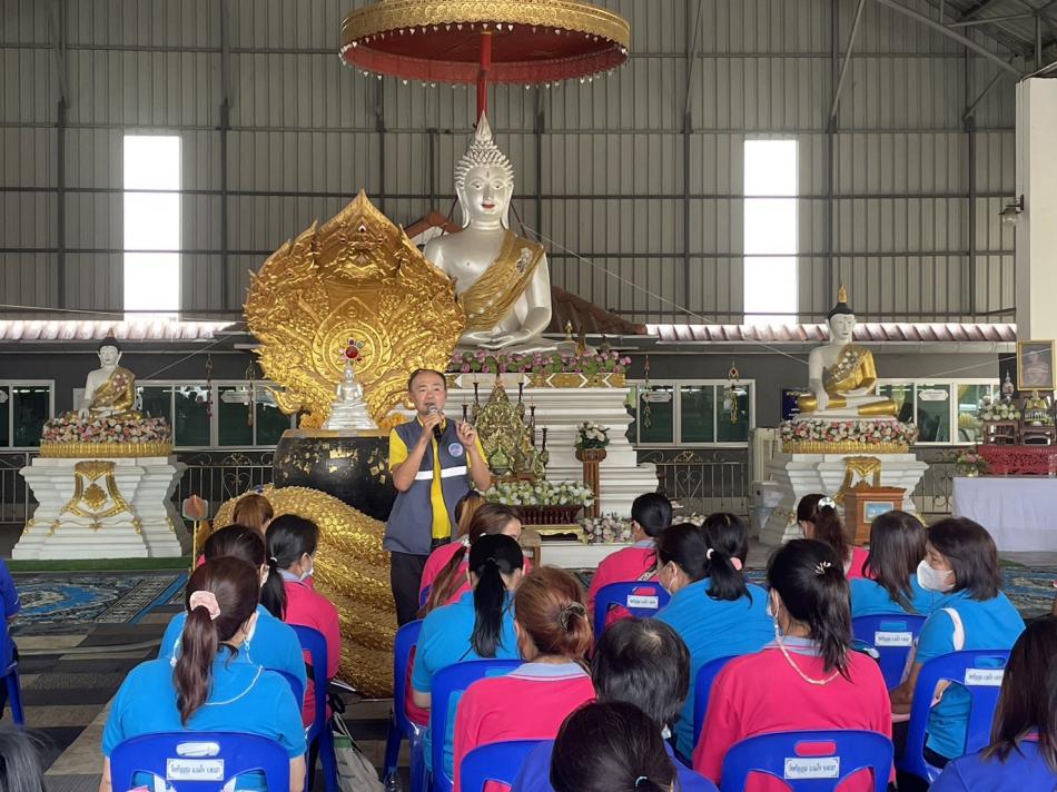 ติดตามและประเมินผลการดำเนินงานโครงการเฝ้าระวังป้องกันควบคุมโรคไม่ติดต่อ (NCD) ในชุมชนตำบลศรีถ้อย ปี 2566 (5 ภาพ)